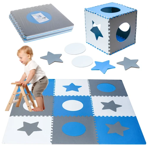puzzle-piankowe-mata-180x180cm-9-elementow-szaro-niebieska-140101