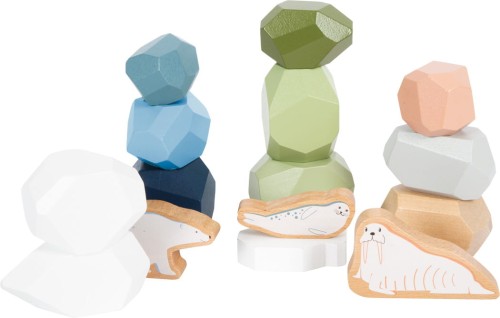 12440_small_foot_balanciersteine_aus_holz_arctic_spielwelt_eisbaer_walross_seehund
