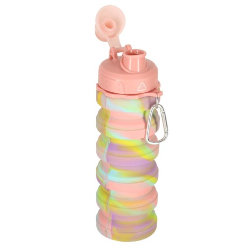 butelka-na-wode-bidon-silikonowy-skladany-z-uchwytem-sportowy-500ml-teczowy-174042