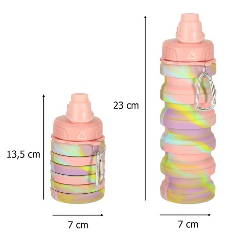 butelka-na-wode-bidon-silikonowy-skladany-z-uchwytem-sportowy-500ml-teczowy-174245