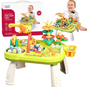 WOOPIE BABY Interaktywny multistolik edukacyjny Montessori 8 w 1