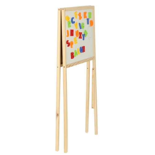 tablica-kredowa-suchoscieralna-magnetyczna-dwustronna-literki-kreda-gabka-marker-84-x-43-x-50-cm-150578