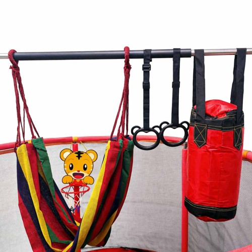 trampolina-dla-dzieci-ogrodowa-siatka-pilki-koszykowka-155cm-czerwona-182697