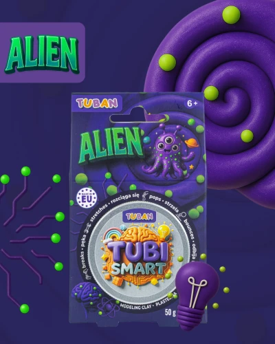 simedica.pl TUBI SMART Plastelina ALIEN, 50 g.png