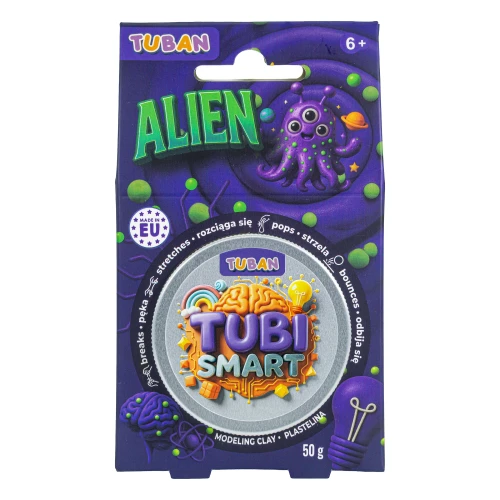 simedica.pl TUBI SMART Plastelina ALIEN, 50 g.jpg