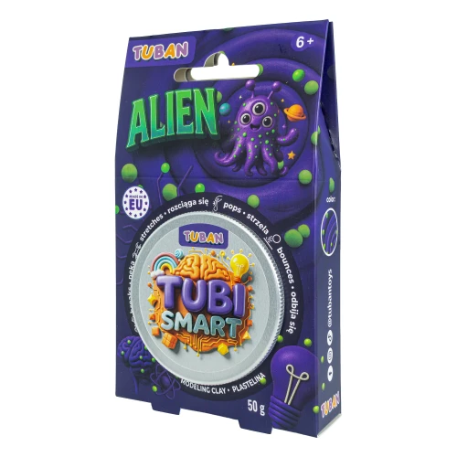 simedica.pl TUBI SMART Plastelina ALIEN, 50 g.jpg