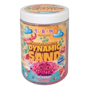 DYNAMIC SAND Piasek dynamiczny 1 kg, kolor różowy