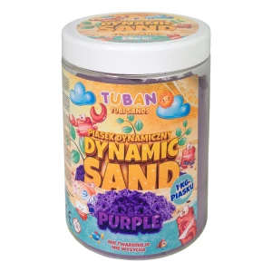 DYNAMIC SAND Piasek dynamiczny 1 kg, kolor fioletowy
