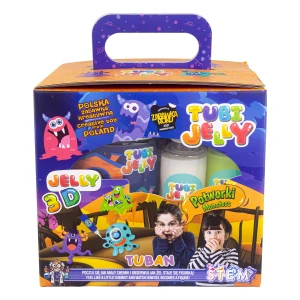 ZESTAW TUBI JELLY 6 KOLORÓW + MAŁE AKWARIUM – POTWORKI