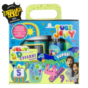 ZESTAW TUBI JELLY 6 KOLORÓW + MAŁE AKWARIUM – CYFERKI