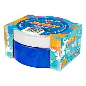 JIGGLY SLIME 200 g, masa sensoryczna niebieska, zapach jagodowy