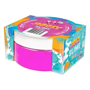 JIGGLY SLIME 200 g, masa sensoryczna różowa