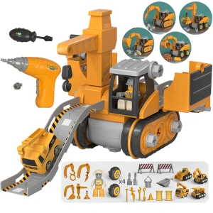 WOOPIE Mega Plac Budowy DIY 5 w 1, zestaw XXL 