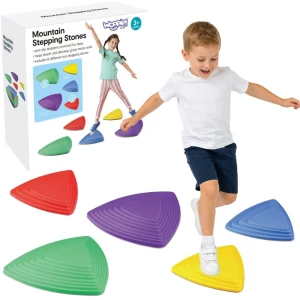 WOOPIE Kamienie sensoryczne antypoślizgowe, 5 elementów
