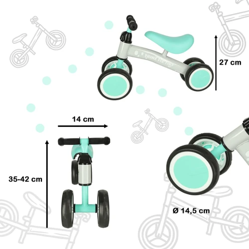 rowerek-trike-fix-tiny-czterokolowy-biegowy-mietowy-133784
