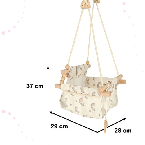 hustawka-dla-dzieci-materialowa-drewniana-wiszaca-tecza-135076