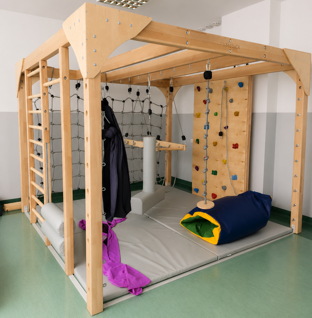 Sala integracji sensorycznej wyposażona przez SIMEDICA